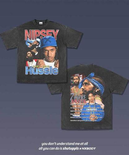 NIPSEY HUSSLE GRAPHIC TEE 4.3
