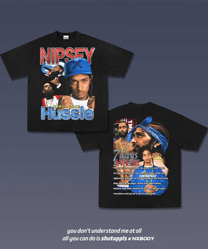 NIPSEY HUSSLE GRAPHIC TEE 4.3