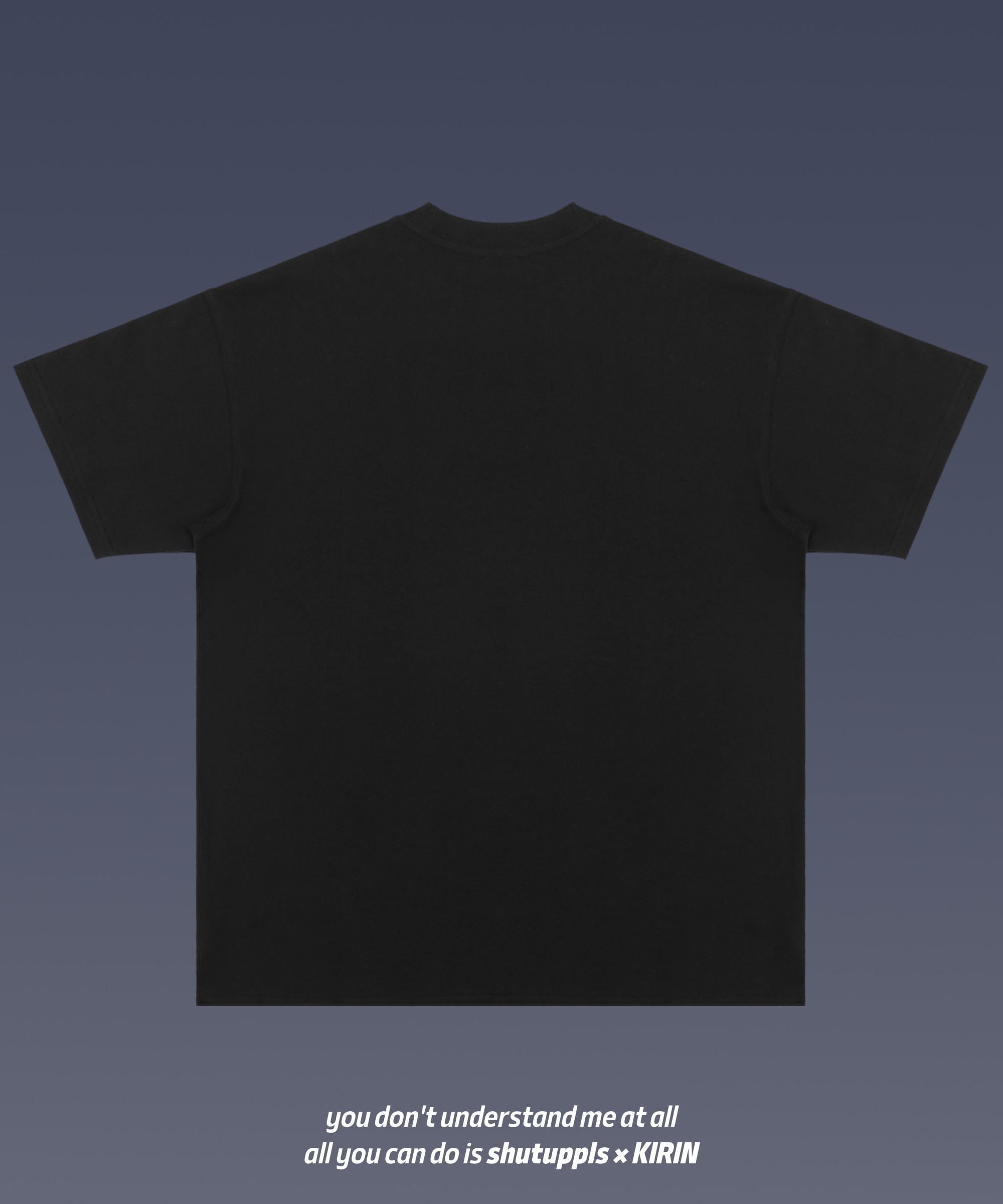 SHUTUPPLS KENDRICK LAMAR TEE 4.19