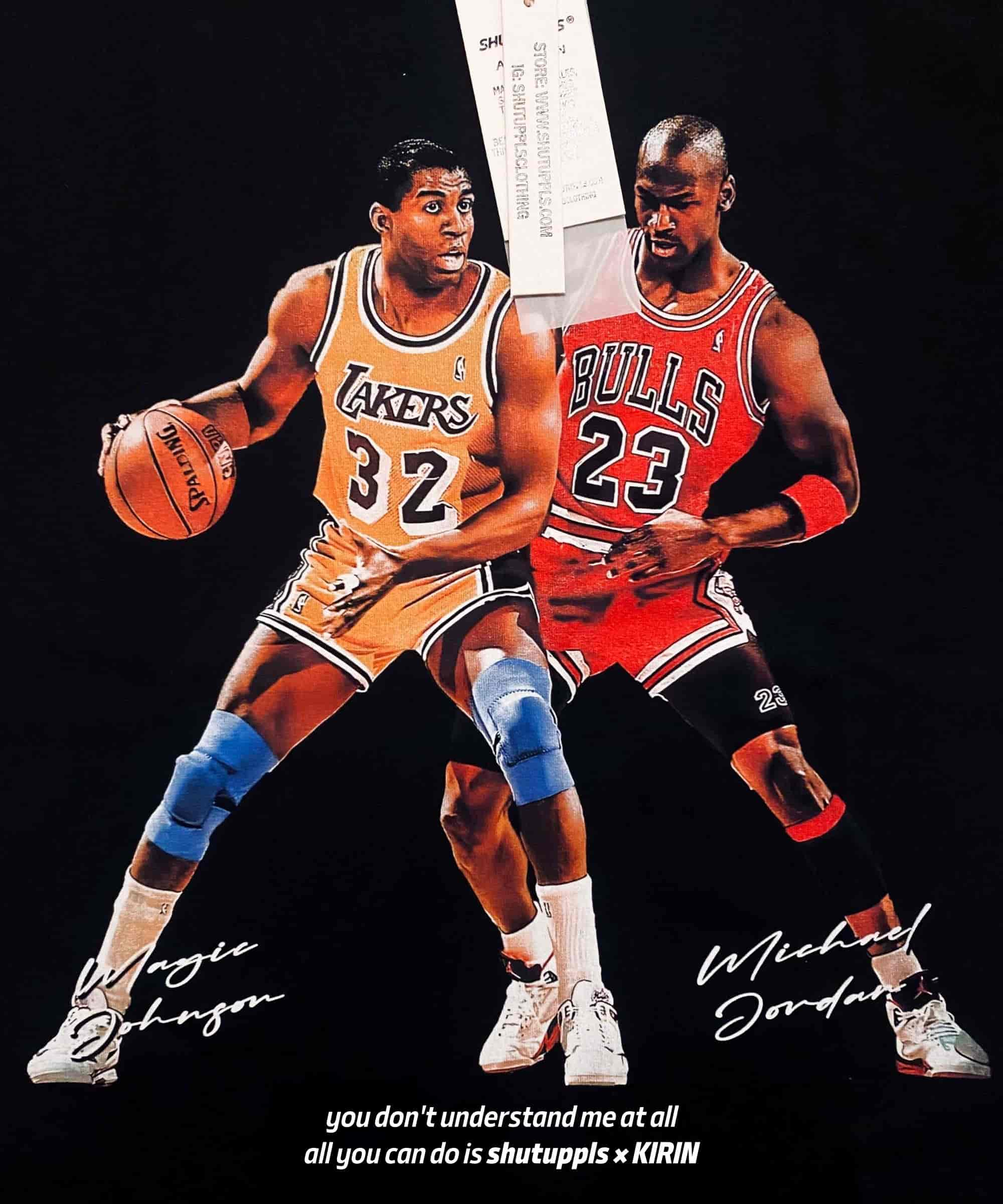 SHUTUPPL Earvin Johnson/Michael Jordan 1.1