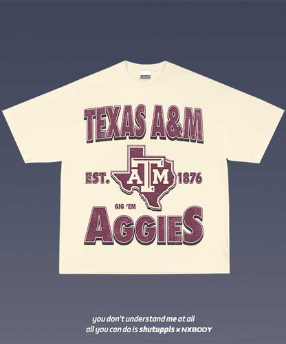 TEXAS A&M GRAPHIC TEE 1.0