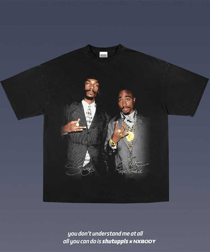 SHUTUPPLS SNOOP DOGG x TUPAC TEE 1.0