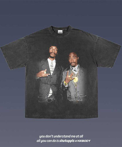 SHUTUPPLS SNOOP DOGG x TUPAC TEE 1.0