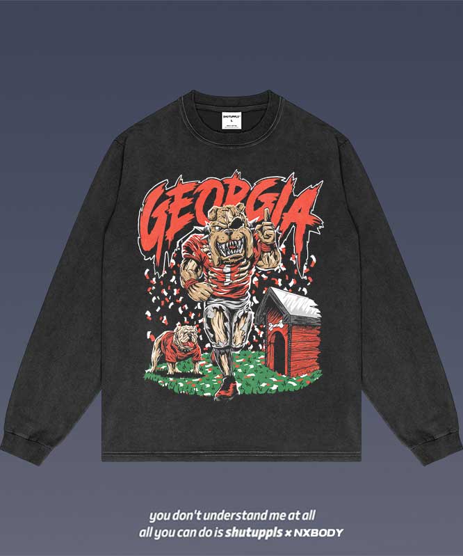 GEORGIA BULLDOGS LONG SLEEVES 1.0