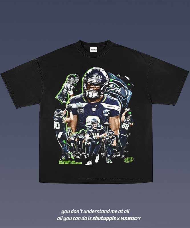 SEAHAWKS SUPER BOWL LX CHAMPS TEE 1.1