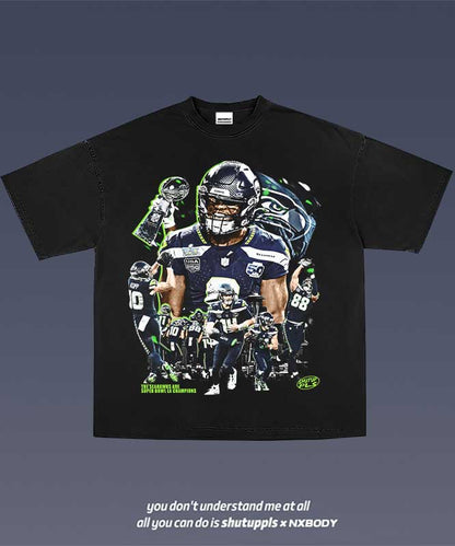 SEAHAWKS SUPER BOWL LX CHAMPS TEE 1.1