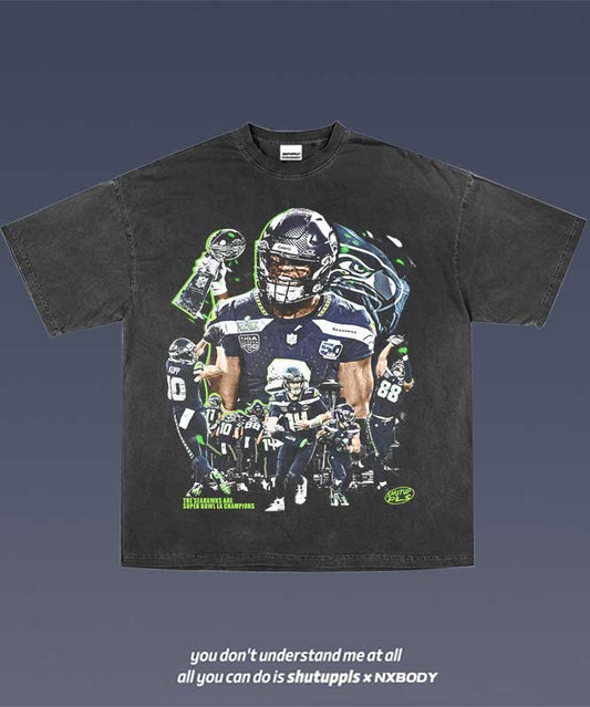 SEAHAWKS SUPER BOWL LX CHAMPS TEE 1.1