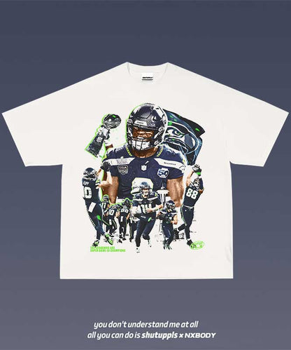 SEAHAWKS SUPER BOWL LX CHAMPS TEE 1.1