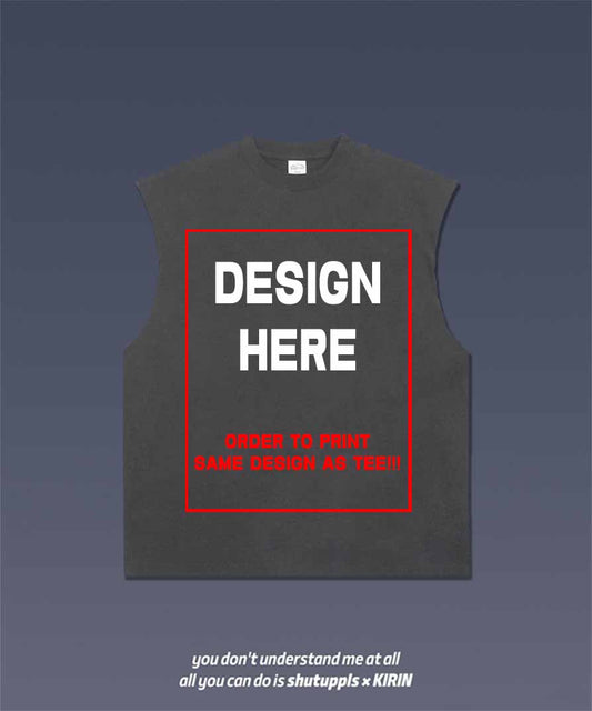 ORDER TO PRINT SAME DESIGN AS TEE ON TANK
