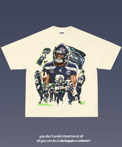 SEAHAWKS SUPER BOWL LX CHAMPS TEE 1.1