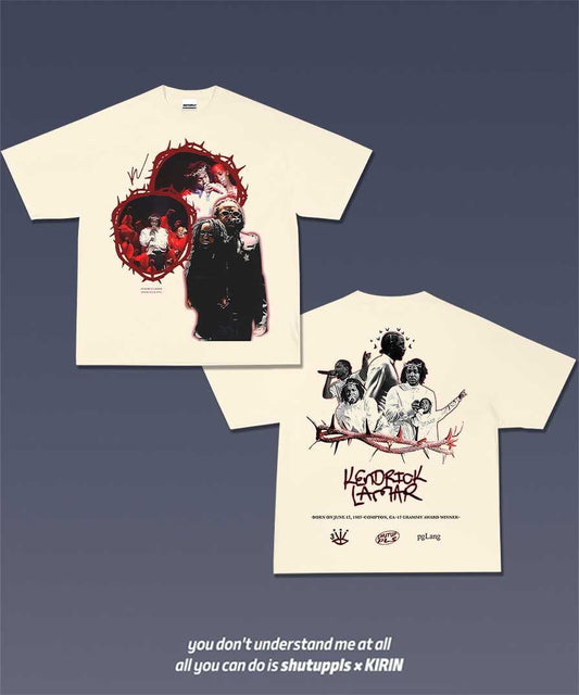 SHUTUPPLS KENDRICK LAMAR TEE 4.51