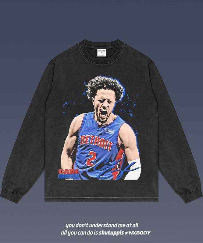 CADE CUNNINGHAM LONG SLEEVES 1.2