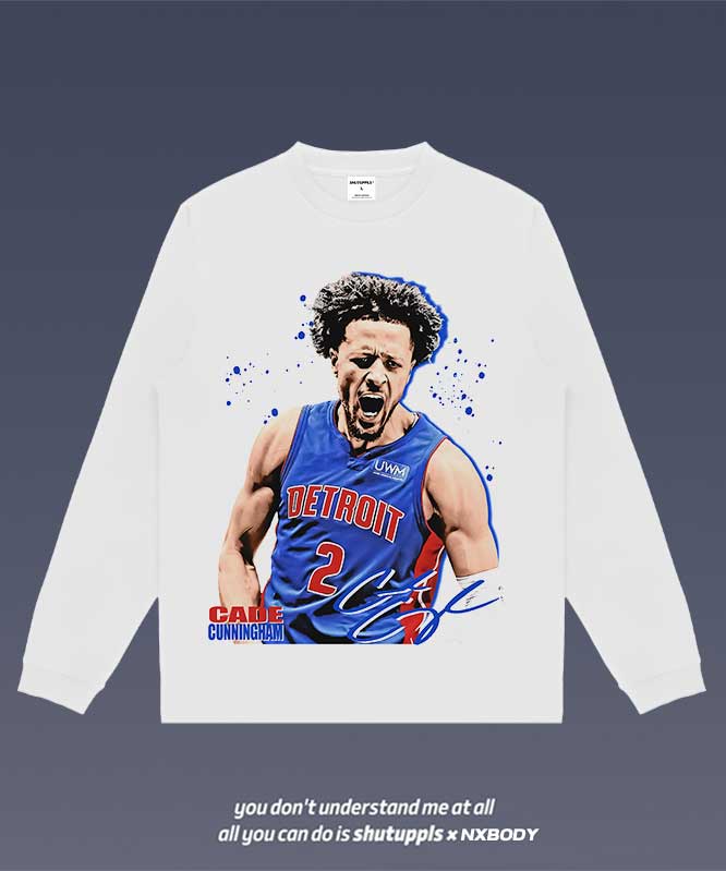 CADE CUNNINGHAM LONG SLEEVES 1.2