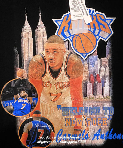 SHUTUPPLS  NEW YORK KNICKS CARMELO ANTHONY