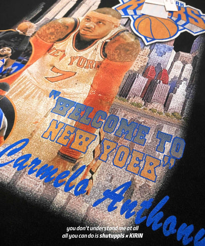 SHUTUPPLS  NEW YORK KNICKS CARMELO ANTHONY