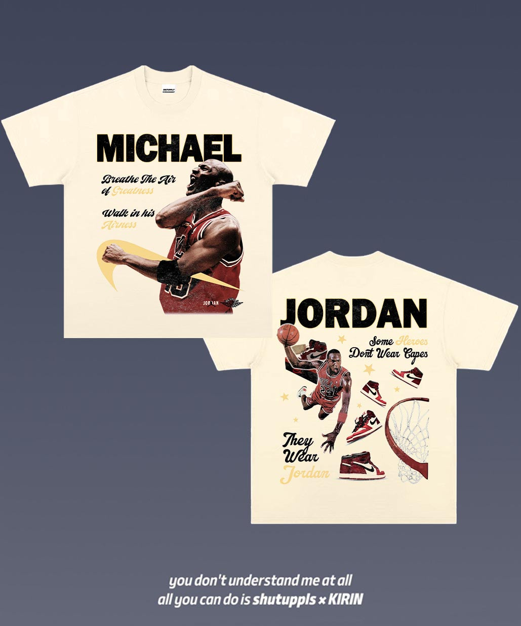 SHUTUPPLS MICHAEL JORDAN TEE 12.39