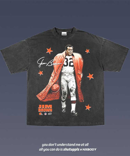 JIM BROWN GRAPHIC TEE 1.0
