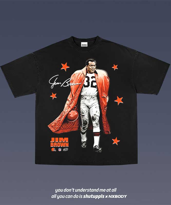 JIM BROWN GRAPHIC TEE 1.0