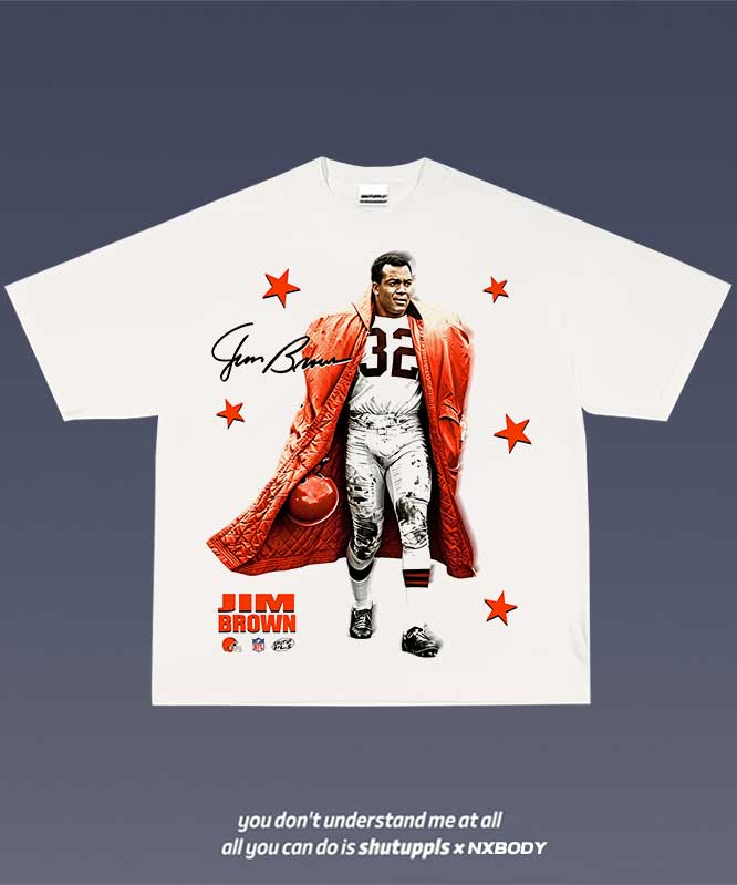JIM BROWN GRAPHIC TEE 1.0
