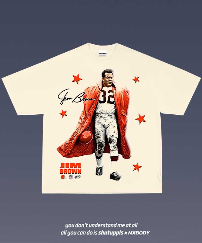 JIM BROWN GRAPHIC TEE 1.0