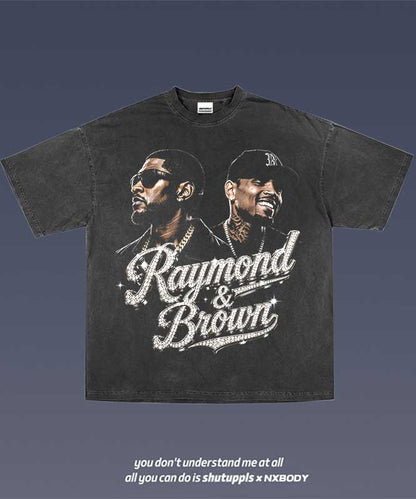 CHRIS BROWN / USHER GRAPHIC TEE 1.2