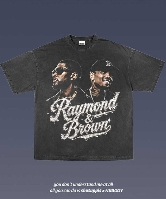 CHRIS BROWN / USHER GRAPHIC TEE 1.2