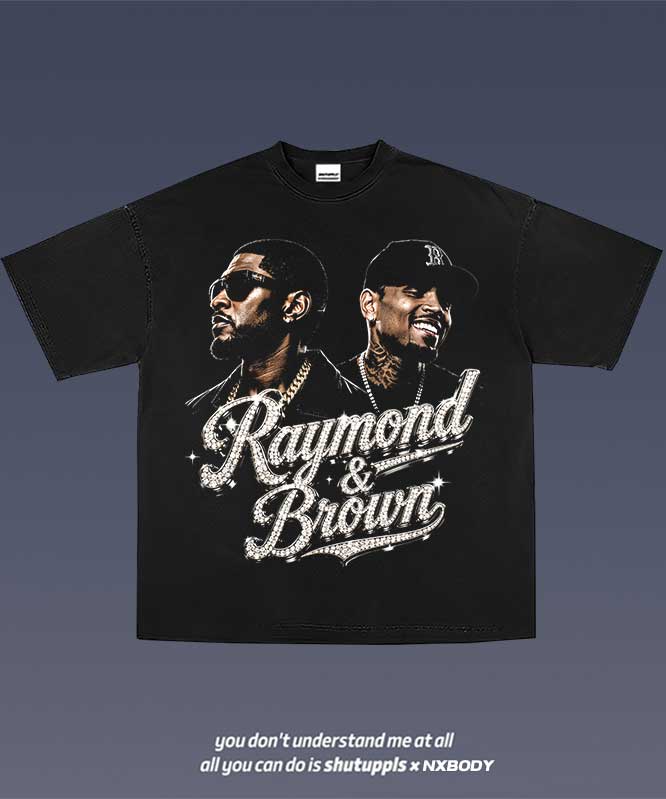 CHRIS BROWN / USHER GRAPHIC TEE 1.2