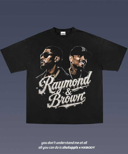 CHRIS BROWN / USHER GRAPHIC TEE 1.2