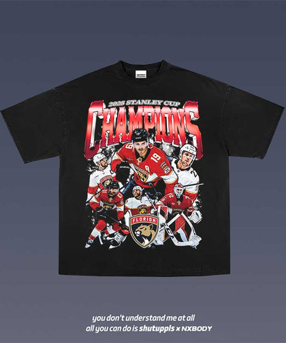 2025 STANLEY CUP CHAMPS PANTHERS TEE 1.0