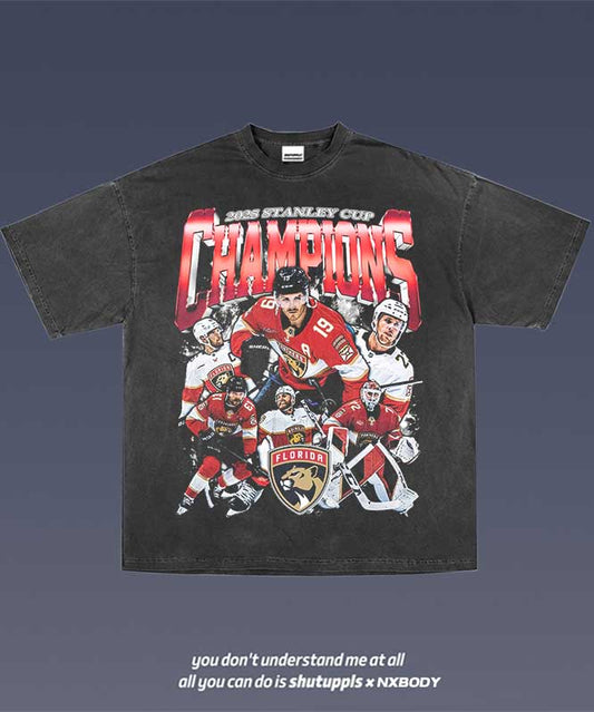 2025 STANLEY CUP CHAMPS PANTHERS TEE 1.0