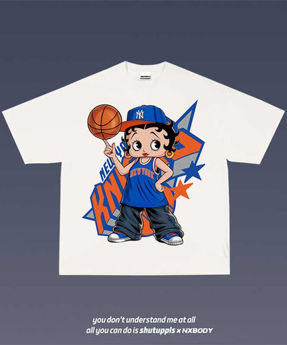 BETTY BOOP x KNICKS TEE 1.0