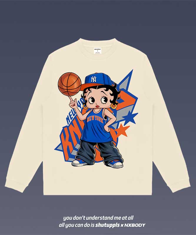 BETTY BOOP x KNICKS LONG SLEEVES 1.0