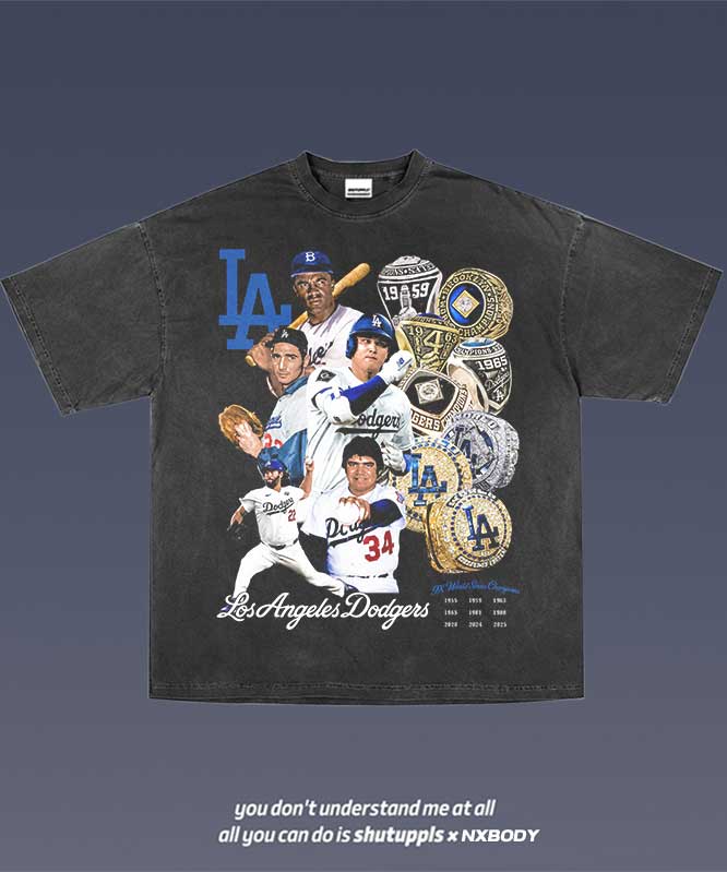 DODGERS GRAPHIC TEE 3.8