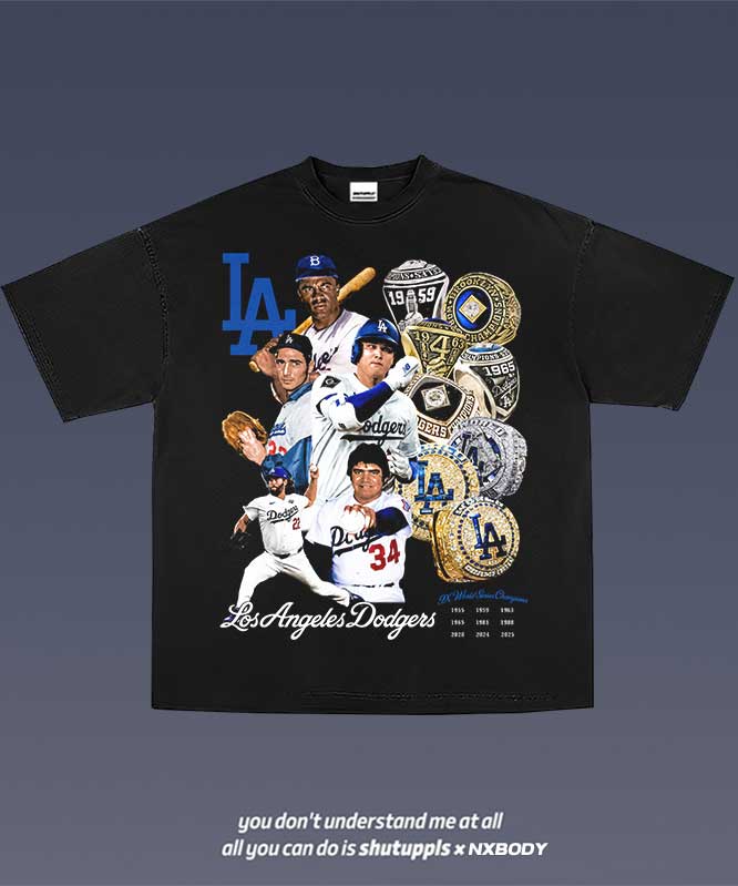 DODGERS GRAPHIC TEE 3.8