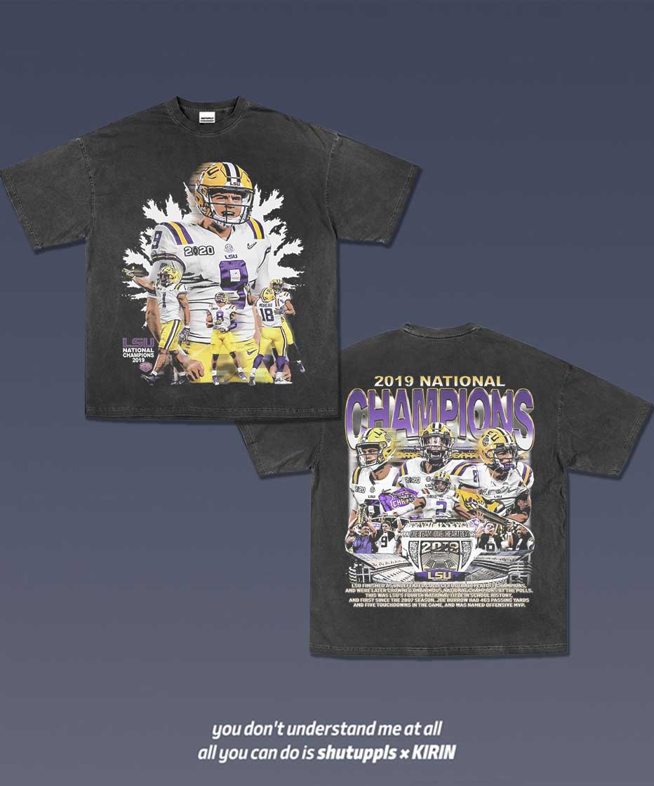 2019 NATIONAL CHAMPS - LSU TEE 1.0