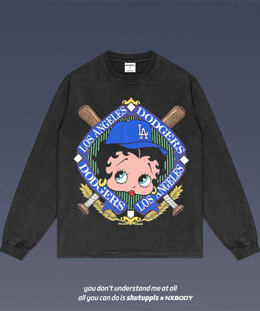 BETTY BOOP x DODGERS LONG SLEEVES 1.0