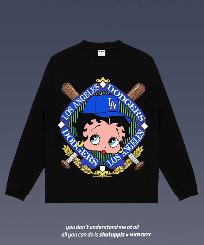 BETTY BOOP x DODGERS LONG SLEEVES 1.0