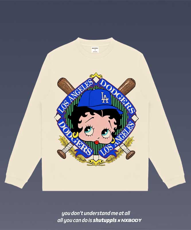 BETTY BOOP x DODGERS LONG SLEEVES 1.0