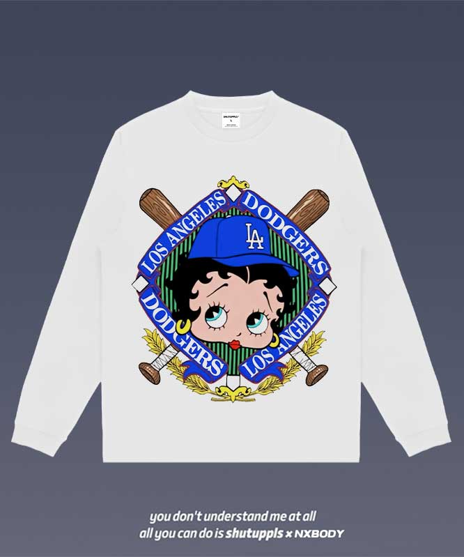 BETTY BOOP x DODGERS LONG SLEEVES 1.0