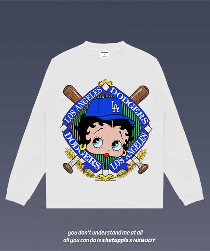 BETTY BOOP x DODGERS LONG SLEEVES 1.0