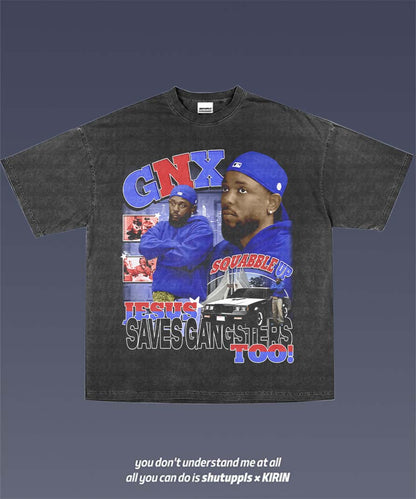 SHUTUPPLS KENDRICK LAMAR GNX TEE 4.36