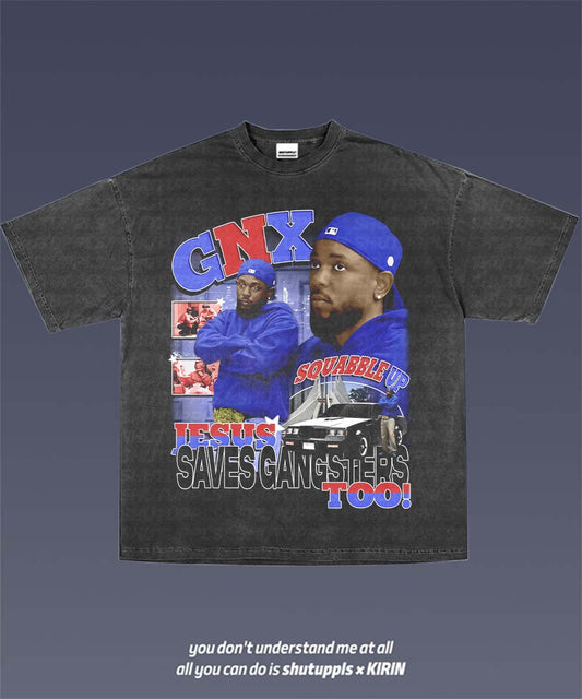 SHUTUPPLS KENDRICK LAMAR GNX TEE 4.36
