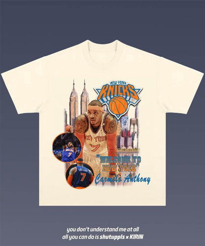 SHUTUPPLS  NEW YORK KNICKS CARMELO ANTHONY