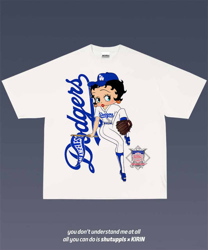 BETTY BOOP x DODGERS TEE 1.0
