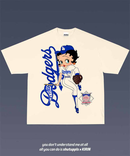 BETTY BOOP x DODGERS TEE 1.0