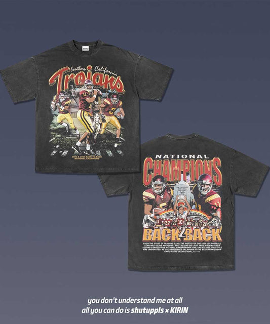 2003 2004 NATIONAL CHAMPS - USC TEE 1.0