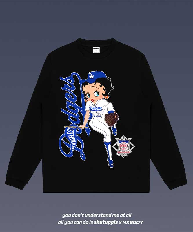 BETTY BOOP x DODGERS LONG SLEEVES 1.1