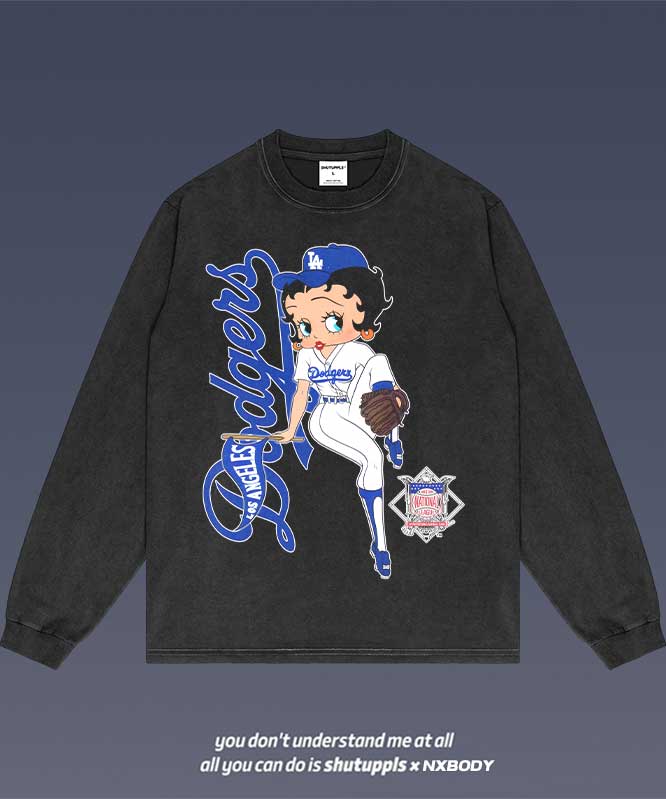 BETTY BOOP x DODGERS LONG SLEEVES 1.1