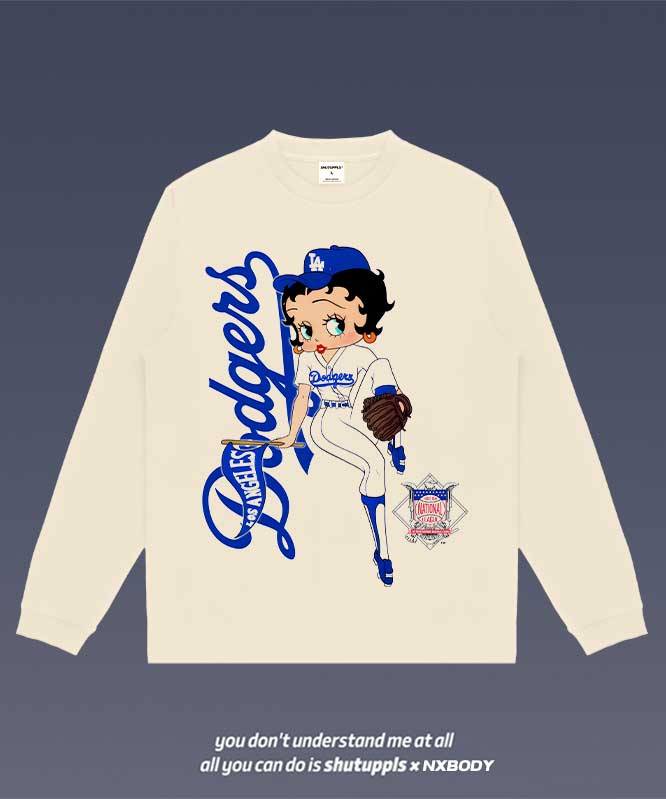 BETTY BOOP x DODGERS LONG SLEEVES 1.1