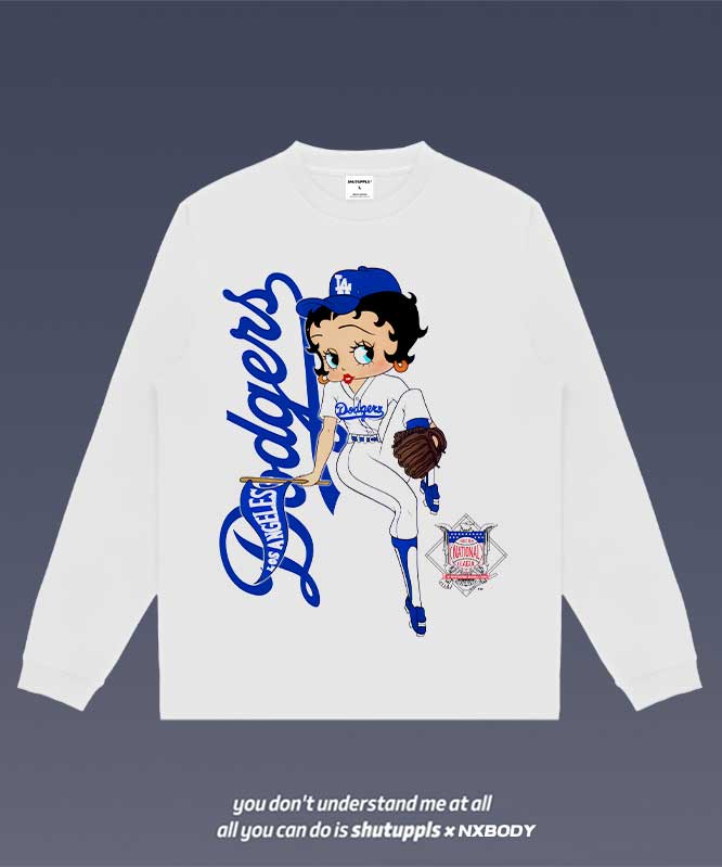 BETTY BOOP x DODGERS LONG SLEEVES 1.1